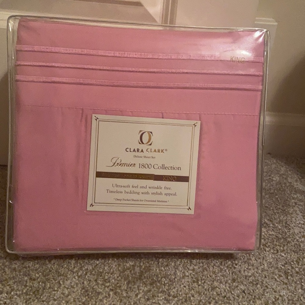 King sized deluxe sheet set